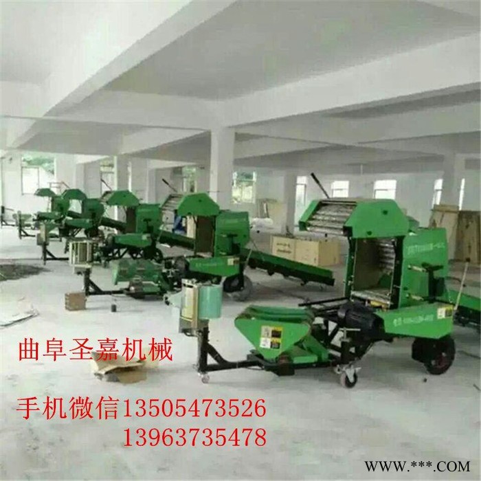 安徽青储打包包膜机图片 新款全自动青贮打捆包膜机 青饲料打包机价格图3