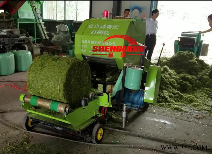 【曲阜圣隆专卖】 认证产品    青贮打包机 包膜机    高效率机械图3