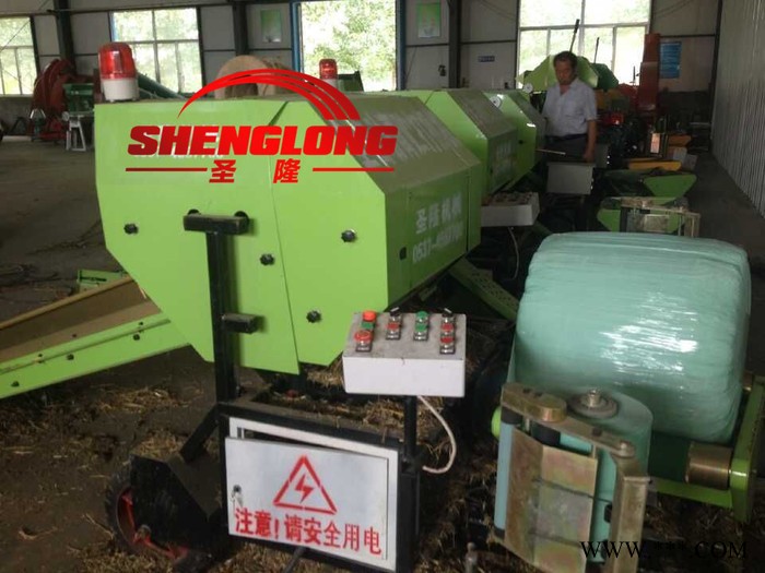 【曲阜圣隆专卖】 认证产品    青贮打包机 包膜机    高效率机械图4