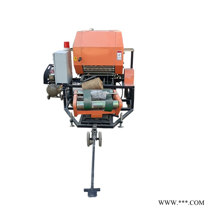 青贮圆包打捆包膜一体机 拓佑YK5552 青储秸秆包膜机 稻草牧草打包机厂家供应图2