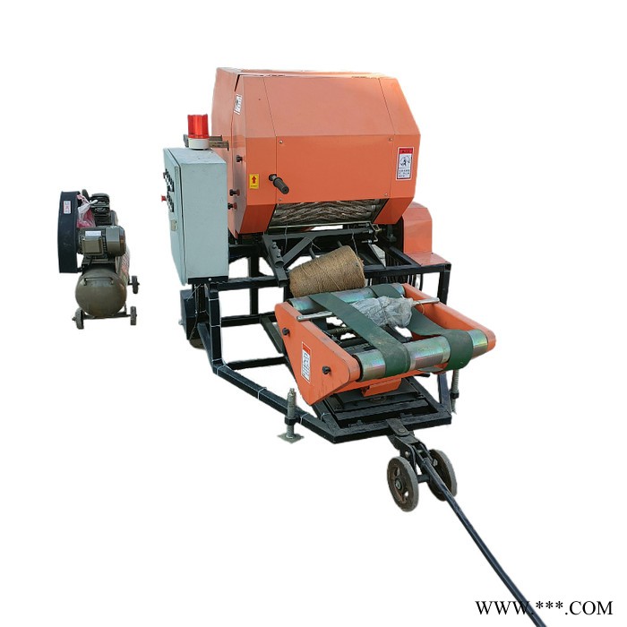 青贮圆包打捆包膜一体机 拓佑YK5552 青储秸秆包膜机 稻草牧草打包机厂家供应图3