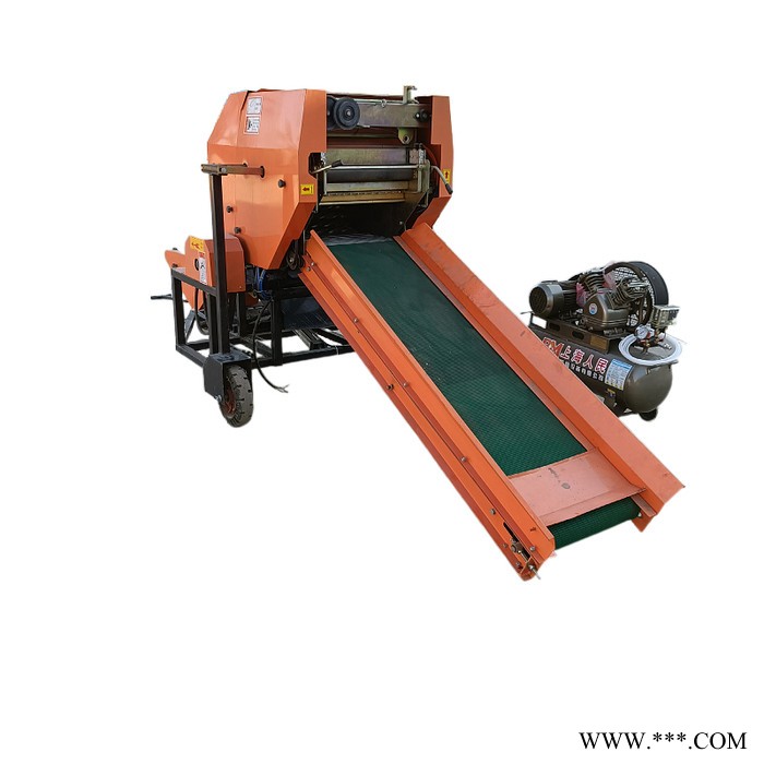 青贮圆包打捆包膜一体机 拓佑YK5552 青储秸秆包膜机 稻草牧草打包机厂家供应图4