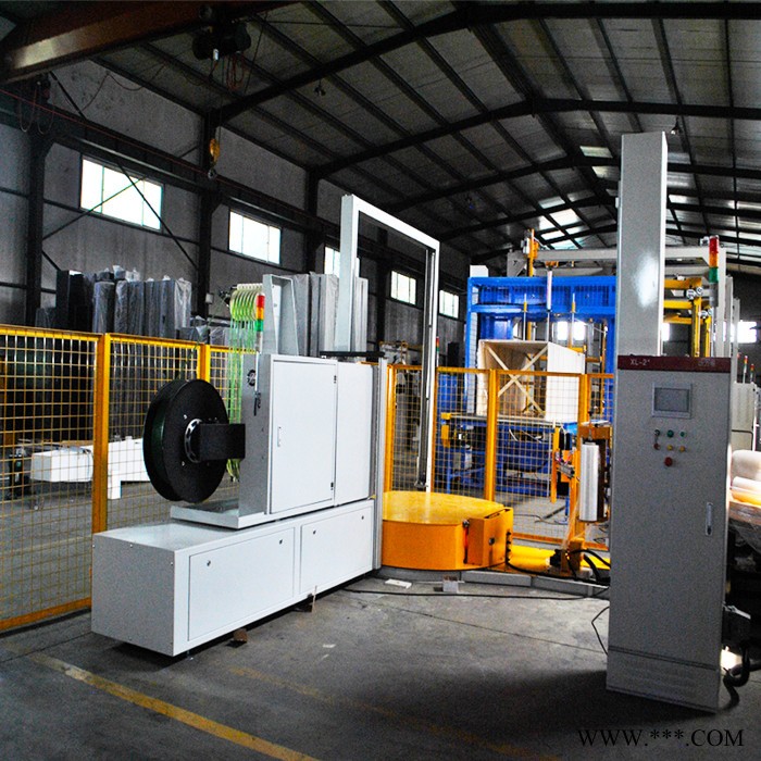 厂家供货 缠膜打包一体机 穿剑式打包机 缠绕膜包装pe带包装一体机 穿剑打包机图7