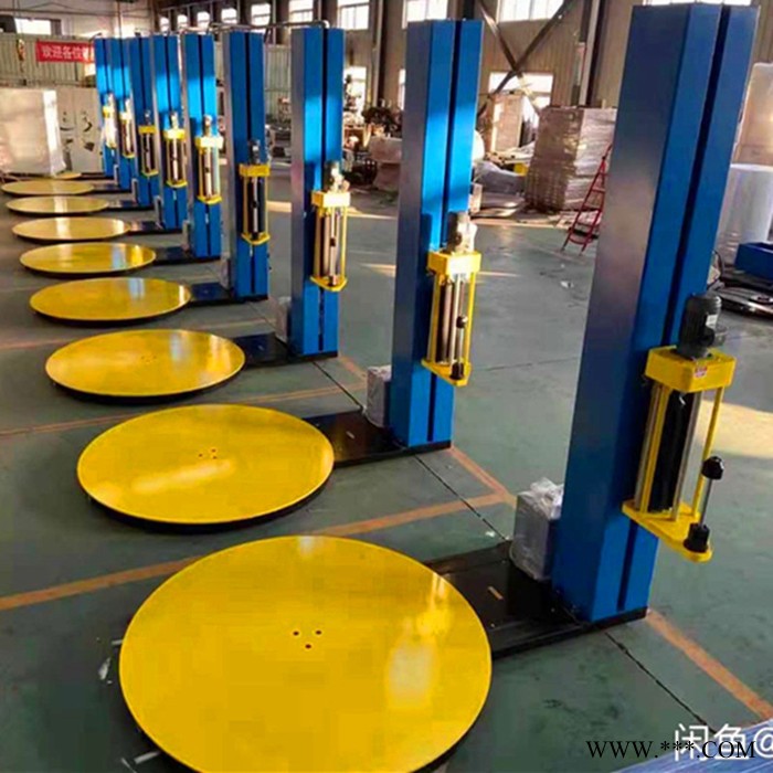 蓝泰PE缠绕膜包装机PE膜打包机现货转盘式缠绕机报价图5