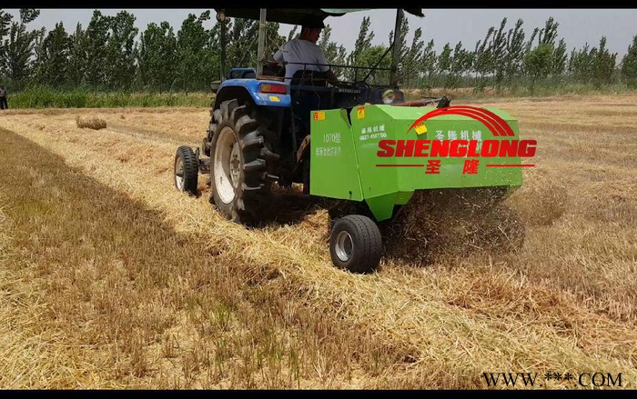 山西麦草秸秆捡拾打捆机 稻草打包机 生产技术化图2
