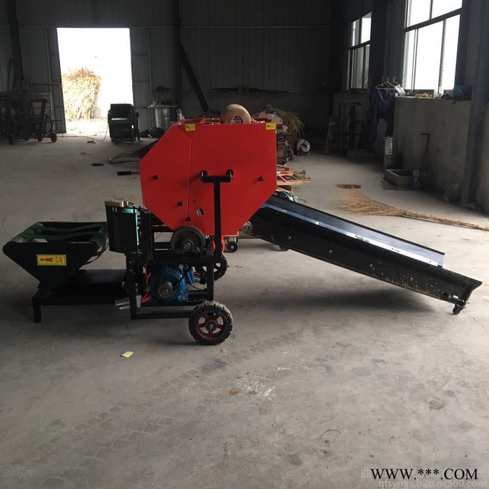 优民 牧草青贮打包机 青储打包机 全自动青贮打捆包膜机 稻草秸秆打捆机图3