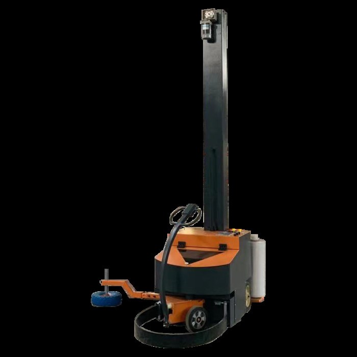 缠绕膜打包机 预拉伸自动缠绕膜机 托盘全自动打包 厂家图6