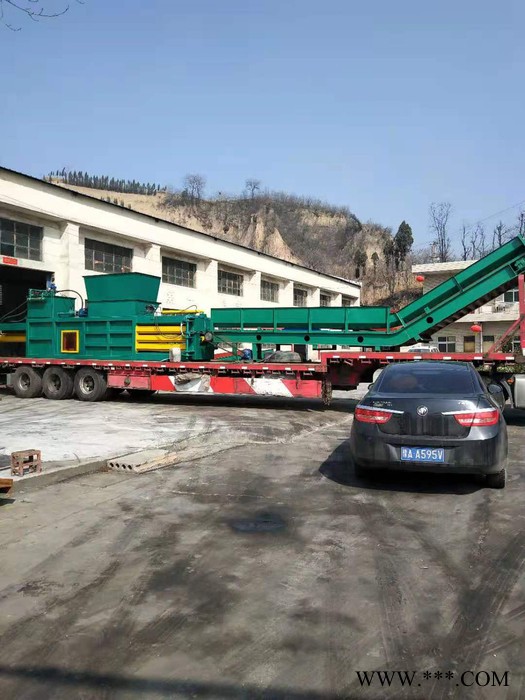 纸板包装机 木屑包装机 卧式液压打包机图2