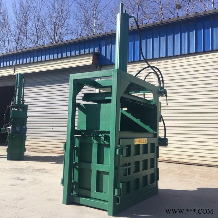 薄膜编织袋压缩机 报纸压缩机 半自动废纸压块打包机图5