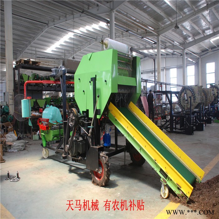天马机械70型青贮打捆机   青贮打包机  打捆包膜机 享受农机补贴图7