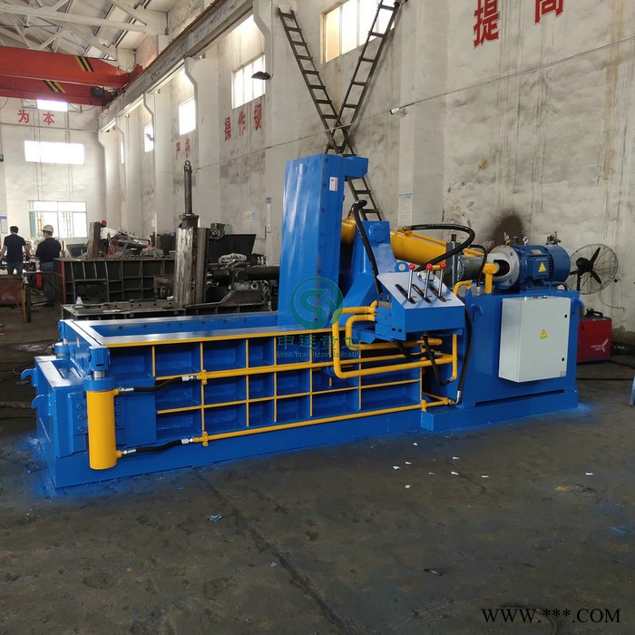 Y81Q-135铝刨花压块机  前出包式 铝型材打包机图4