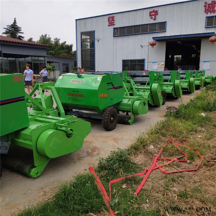 厂家供应苞米秸秆粉碎打包机视频图2