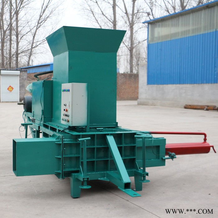 储存饲料秸秆压块机 全自动秸秆打包机厂家 花生壳秸秆打捆机图5