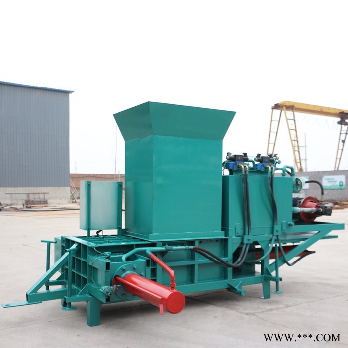 储存饲料秸秆压块机 全自动秸秆打包机厂家 花生壳秸秆打捆机图4