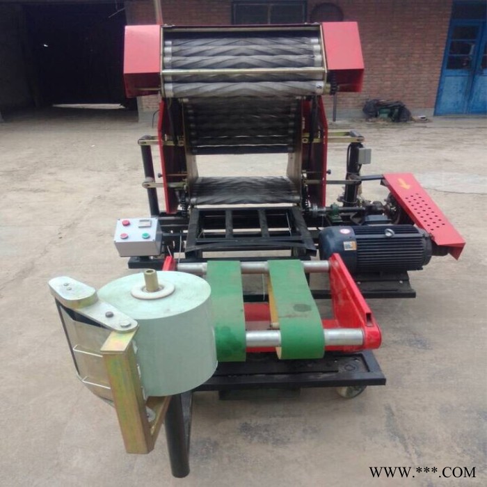 青贮秸秆打捆包膜机 青储饲料打包机 青贮打包机 青贮包膜打捆机 包膜机专用膜价格图4