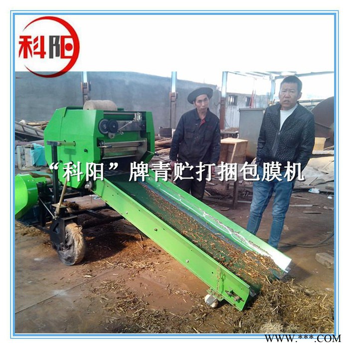 科阳专业制造 青饲料打包机 青贮打包机牛羊青贮饲料图3