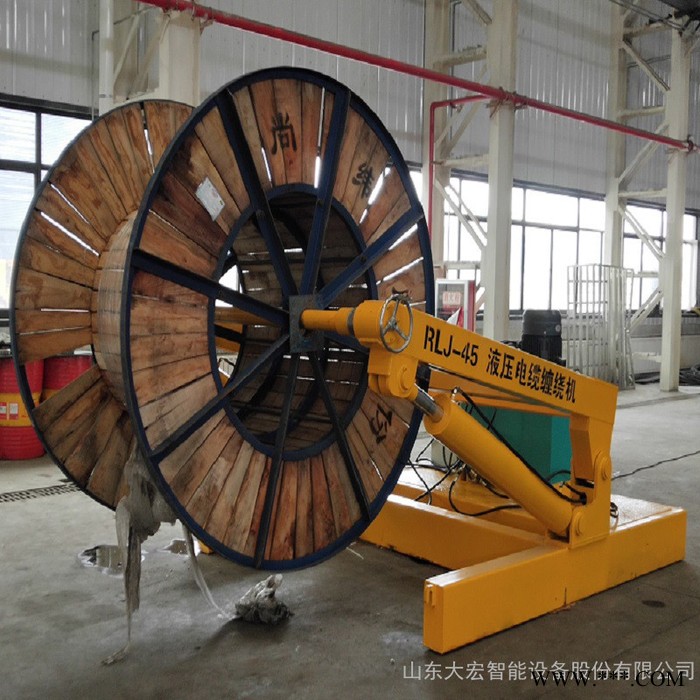 电线成卷机 电线卷绕机 电线缠绕包装机 电线缠绕打包机图8