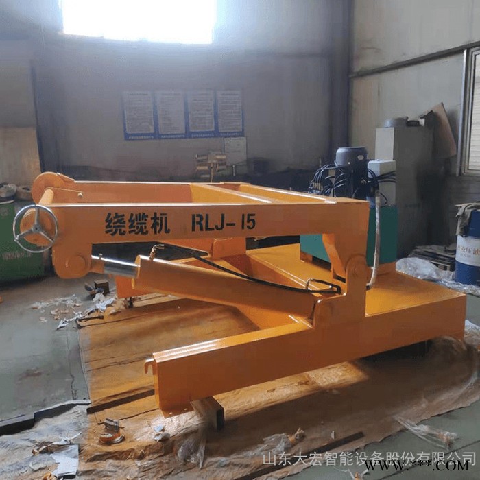 电线成卷机 电线卷绕机 电线缠绕包装机 电线缠绕打包机