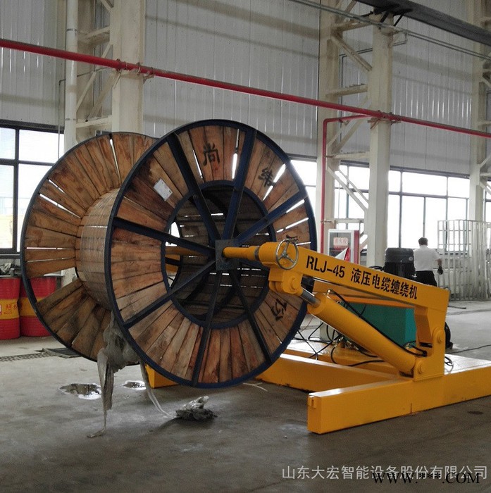 电线成卷机 电线卷绕机 电线缠绕包装机 电线缠绕打包机图2