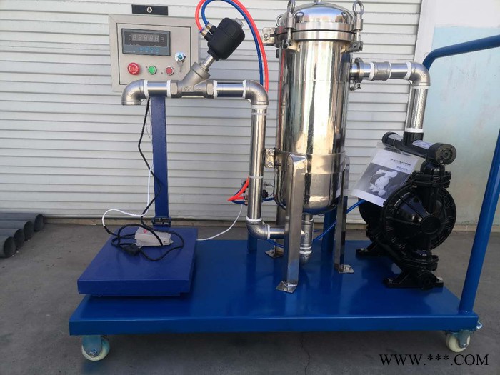 长春大安生产液体桶装打包机 液体包装机  涂料分装机械图4