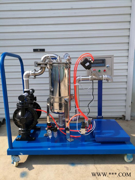 长春大安生产液体桶装打包机 液体包装机  涂料分装机械图3