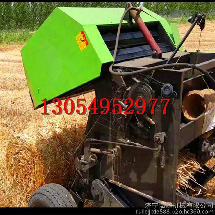 打包机 青储秸秆打捆机 曲阜瑞雷自动捡拾厂家**牧草饲料打包机 液压图6