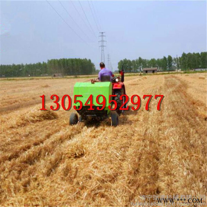 打包机 青储秸秆打捆机 曲阜瑞雷自动捡拾厂家**牧草饲料打包机 液压图7