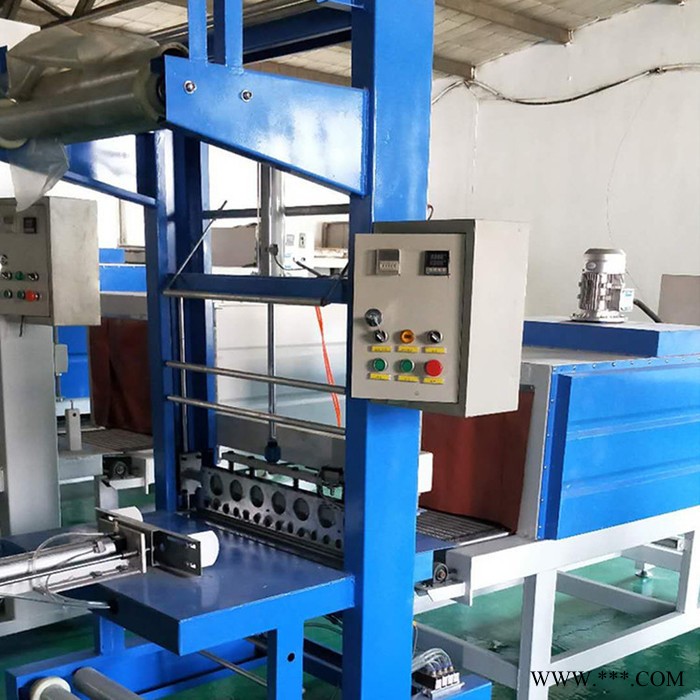 易拉罐全自动套膜袖口式包装机 喷气式打包机 自动包装机 厂家制造图2