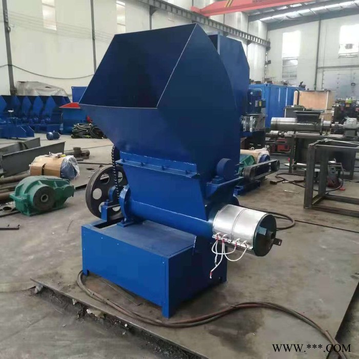 曲阜泡沫粉碎出坨机 卧式泡沫化坨机  圣源泡沫板打包机加工视频图4