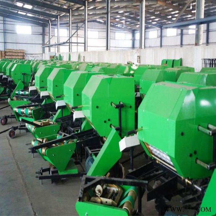 新款青储草料打捆包膜机  青贮饲料打包机 打捆包膜 一体机型号图2