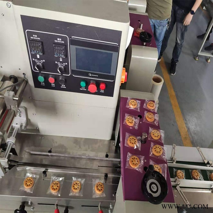 佛山众立250B食品打包机 饼干通用包装机械 蛋黄酥包装机直销图4