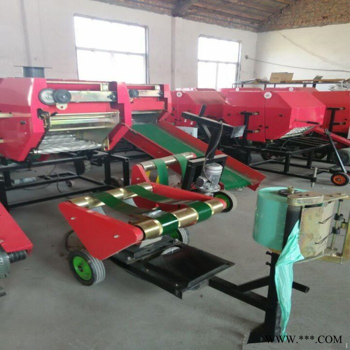青储打捆包膜机 饲料青储打捆包膜机 青贮饲料打包机 鲜草青贮包膜打捆机生产厂家图3