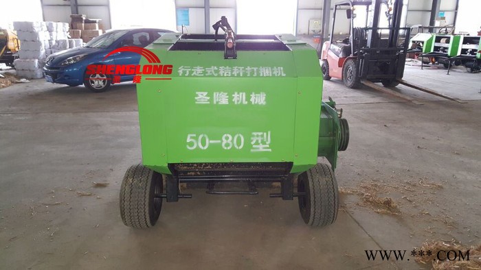 新款新式行走式收割打包机 常年提供图3