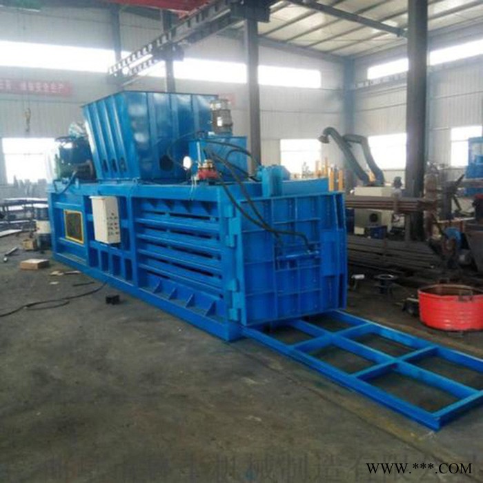 耀祖**易拉罐打包机 不锈钢金属液压打包机 100吨卧式液压打包机图2