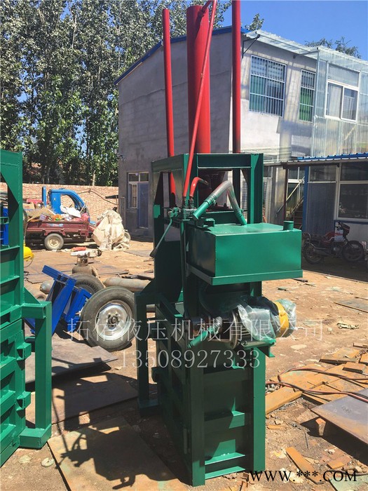 拓佑ZYD-80 纸皮液压打包机 秸秆液压打包机 金属液压打包机 编织袋液压打包机 厂家上门安装图4