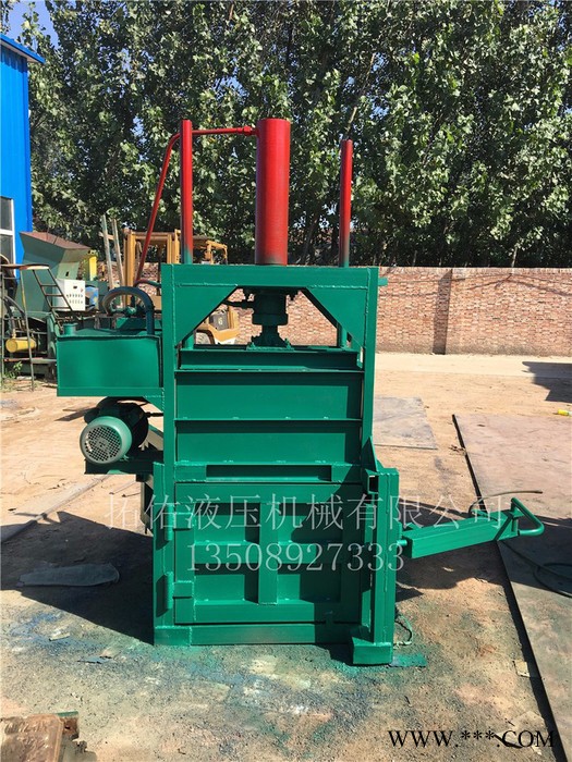 拓佑ZYD-80 纸皮液压打包机 秸秆液压打包机 金属液压打包机 编织袋液压打包机 厂家上门安装图5