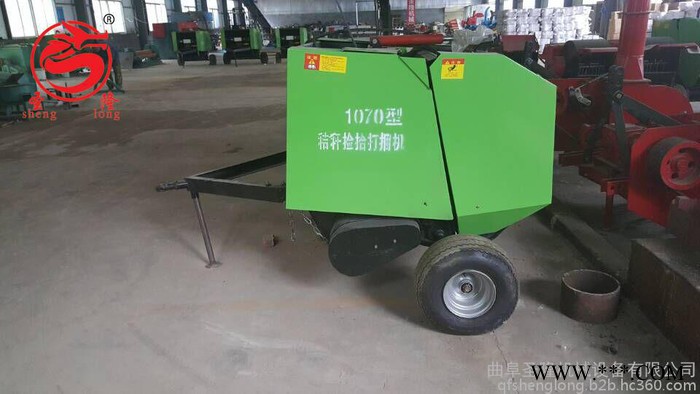 拖拉机牵引式打捆机 小型圆捆打包机 免检图6