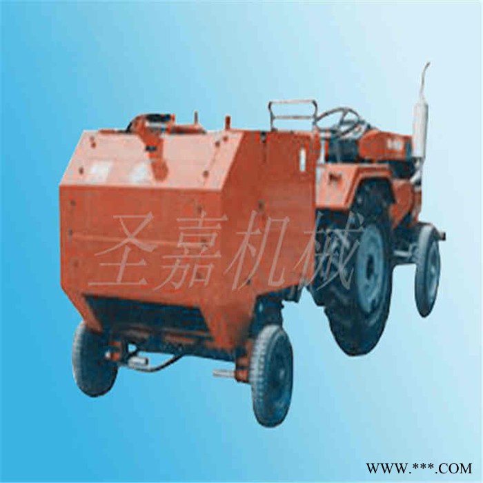 小麦秸秆打捆机厂家 行走式麦草打捆机 拖拉机牵引式圆捆打捆机  牧草打包机图2