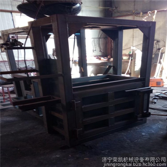 荣凯RK15 废纸液压打包机 全自动金属液压打包机 立式液压打包机厂家图5