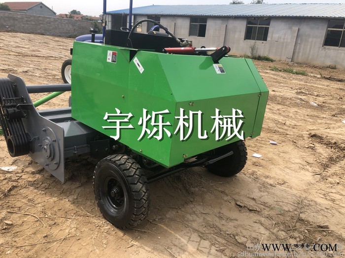 山东宇烁专业生产 圆捆打捆机 秸秆打捆打包机 收割打捆一体机 粉碎揉丝除尘滤土打捆一体机 产品保质价格优惠图4