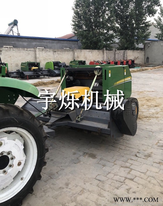 山东宇烁专业生产 圆捆打捆机 秸秆打捆打包机 收割打捆一体机 粉碎揉丝除尘滤土打捆一体机 产品保质价格优惠图5