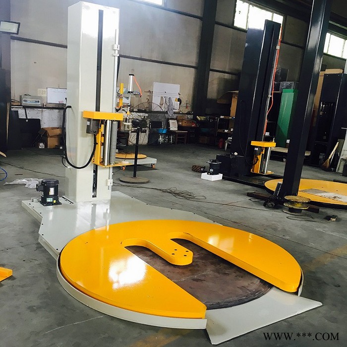 大宏液压叉车型缠绕预拉阻拉伸缠绕膜机 托盘裹包打包机 山东托盘缠绕机图7