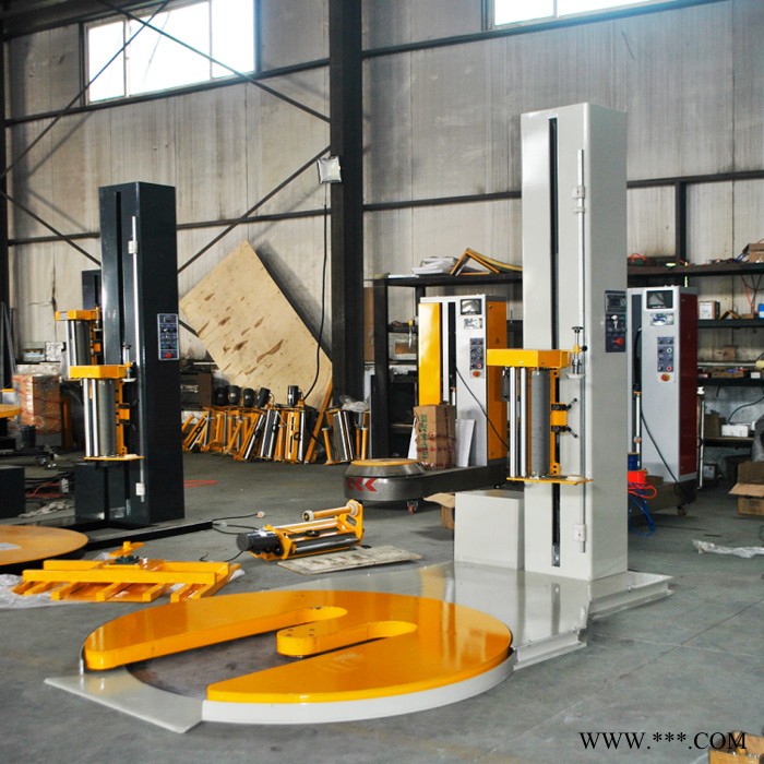 大宏液压叉车型缠绕预拉阻拉伸缠绕膜机 托盘裹包打包机 山东托盘缠绕机图5