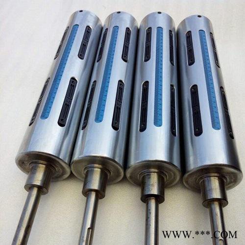 【鸿涛辊业】可定制1-12寸分条机打包机配件凸键式气胀轴（键条式）生产厂家图3