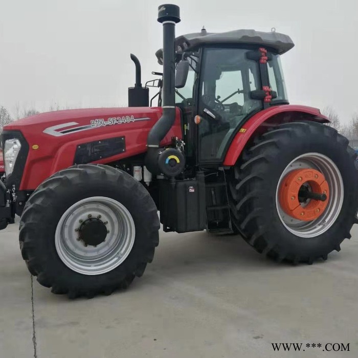 东风1604拖拉机轮式拖拉机带旋耕机打包机青储机拖拉机图2