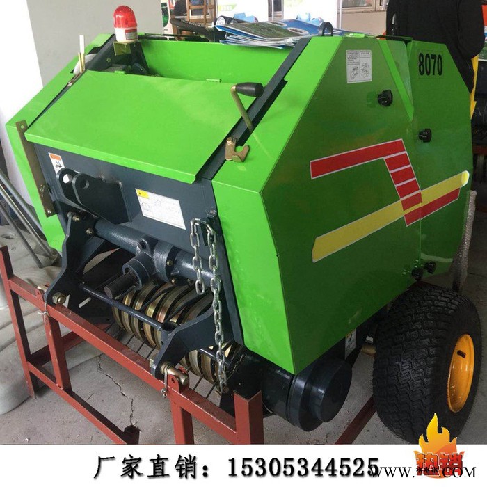 打捆机价格 自动捡拾打捆机 秸秆打捆机 圆捆机 拖拉机悬挂自动捡拾 牧草秸秆苜蓿打捆机打包机图4
