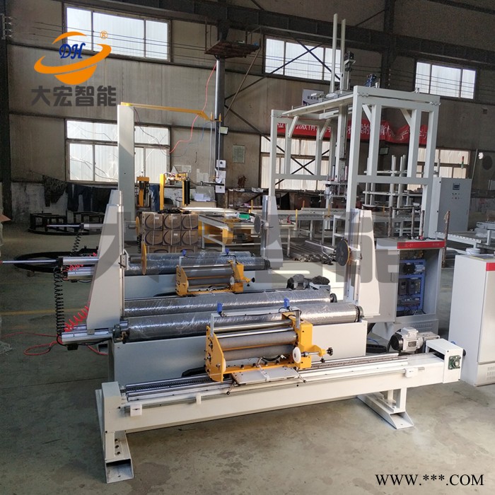 大宏KT-TP1650F-L缠膜穿剑打包一体机 穿剑式打包机 自动裹膜 无纺布缠绕机图8