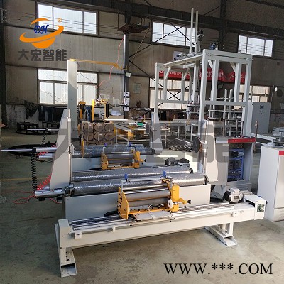 大宏KT-TP1650F-L缠膜穿剑打包一体机 穿剑式打包机 自动裹膜 无纺布缠绕机图7
