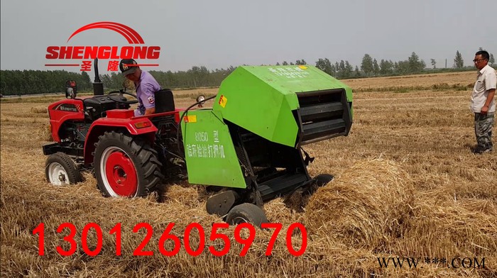 农牧专用小麦秸秆捡拾打捆机 稻草打包机 质量守信图2