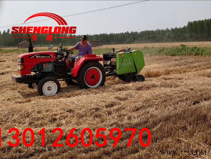 农牧专用小麦秸秆捡拾打捆机 稻草打包机 质量守信图6